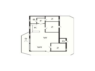 Holiday house Løkken Floor Plan 41