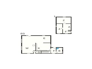 Vakantiehuis Skagen Grondplan 17