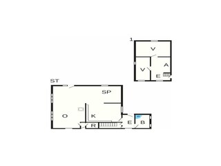 Holiday house Skagen Floor Plan 3