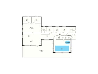 Vakantiehuis Olpenitz Grondplan 4