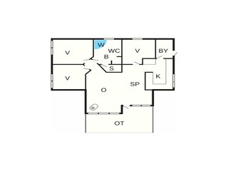 Holiday house Dronningmølle Floor Plan 4