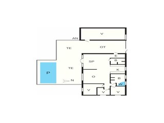 Maison de vacances Marielyst Plan d'étage 38