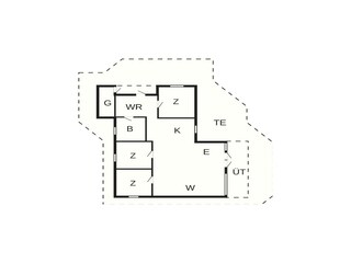 Casa de vacaciones Ansager Plano de planta 3