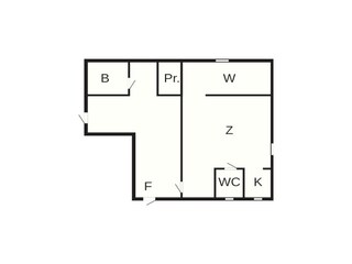 Vakantiehuis Lysekil Grondplan 24