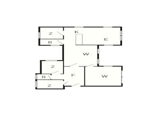 Maison de vacances Blåvand Plan d'étage 3