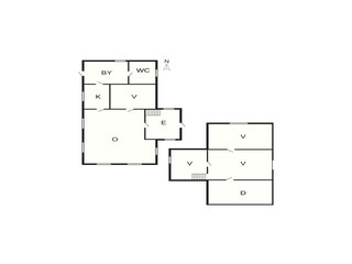 Ferienhaus Fjand Grundriss 45