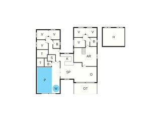 Casa per le vacanze Tisvildeleje Pianta del piano 7