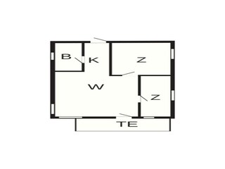 Maison de vacances Allinge Plan d'étage 14
