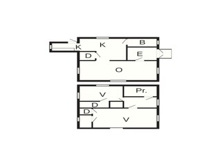 Casa de vacaciones Gränna Plano de planta 36