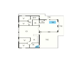 Holiday house Løkken Floor Plan 41