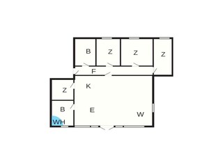 Ferienhaus Otterup Grundriss 2