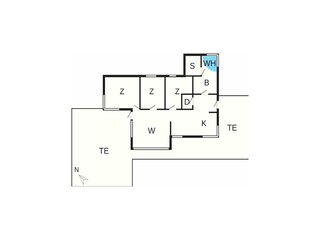 Maison de vacances Nørlev Strand Plan d'étage 2