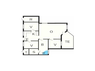 Vakantiehuis Otterndorf Grondplan 24