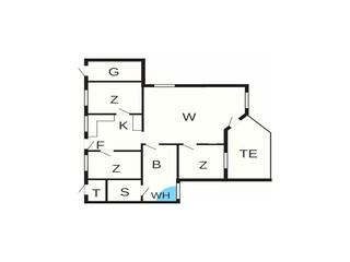 Vakantiehuis Otterndorf Grondplan 6