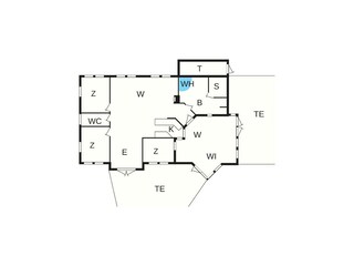 Ferienhaus Jegum Grundriss 22
