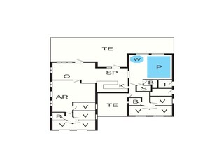 Maison de vacances Brenderup Plan d'étage 24