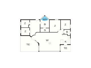 Maison de vacances Klitmøller Plan d'étage 36