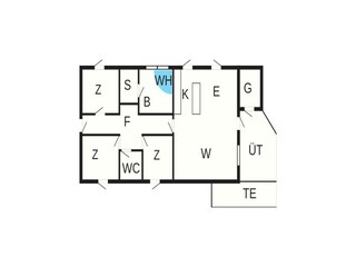 Ferienhaus Marielyst Grundriss 3
