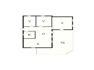 Casa per le vacanze Hejlsminde Pianta del piano 37