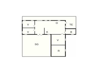 Maison de vacances Saltum Plan d'étage 24