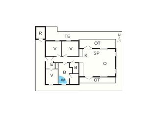 Maison de vacances Fjerritslev Plan d'étage 24