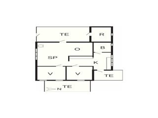 Maison de vacances Fanø Plan d'étage 4