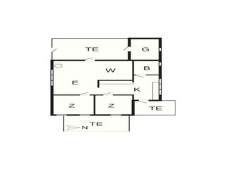 Casa per le vacanze Fanø Pianta del piano 5