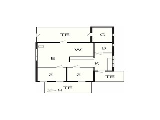 Ferienhaus Fanø Grundriss 5