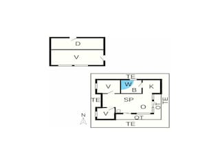 Holiday house Hals Floor Plan 4