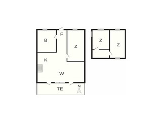 Ferienhaus Agger Grundriss 3