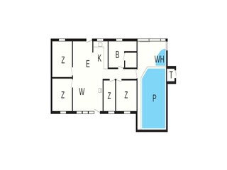 Maison de vacances Ørsted Plan d'étage 12