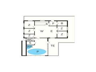 Casa per le vacanze Hou Pianta del piano 4