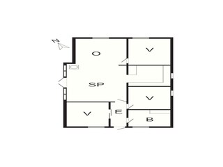 Casa de vacaciones Ansager Plano de planta 37