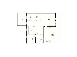 Ferienhaus Løkken Grundriss 41