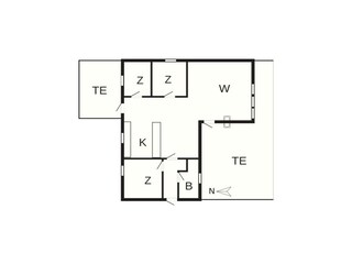 Ferienhaus Løkken Grundriss 40