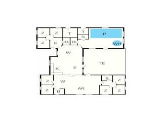Ferienhaus Liseleje Grundriss 2