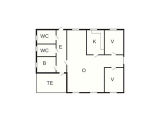 Maison de vacances Dalsfjord Plan d'étage 3