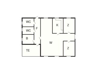 Ferienhaus Dalsfjord Grundriss 3