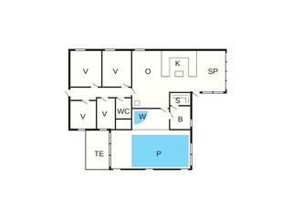 Maison de vacances Hou Plan d'étage 25