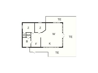 Vakantiehuis Sävsjö Grondplan 25