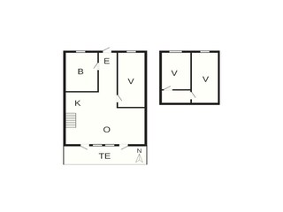 Casa de vacaciones Agger Plano de planta 35