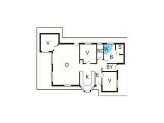 Casa per le vacanze Ørsted Pianta del piano 2