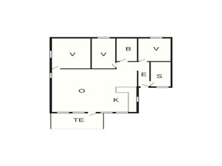 Ferienhaus Harboøre Grundriss 41