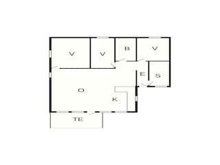 Vakantiehuis Harboøre Grondplan 30