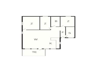 Ferienhaus Harboøre Grundriss 4