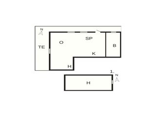 Maison de vacances Skagen Plan d'étage 22