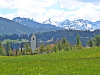 Panoramawege mit freier Alpensicht