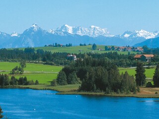 Badesee mit Alpenblick nur 3 Km entfernt