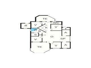 Casa de vacaciones Otterndorf Plano de planta 21