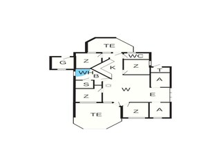 Casa de vacaciones Otterndorf Plano de planta 11